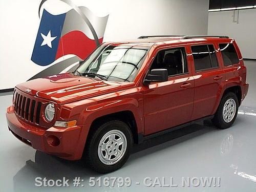 2010 jeep patriot sport sunroof leather cruise ctl 21k texas direct auto