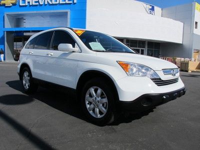 2008 white ex-l 4x4 4wd navigation sunroof leather