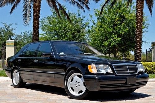 Purchase Used 1999 Mercedes Benz S500 Grand Edition 1 Of 600 1 Owner Car Recent Service In West Palm Beach Florida United States