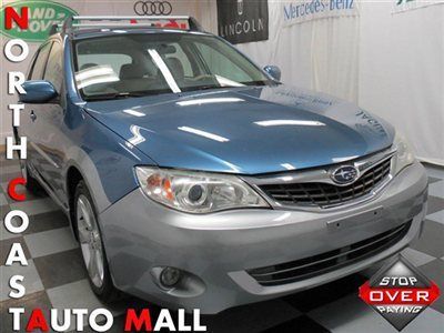 2008(08)impreza outback sport awd 2.5 5spd blue/beige heat sts spoiler cd chr