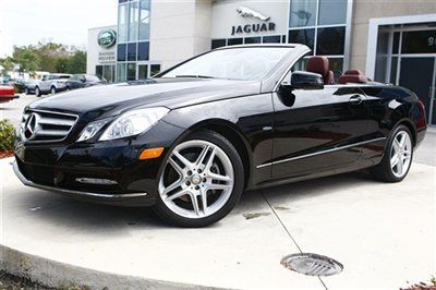 2012 mercedes-benz e350 cabriolet convertible - 1 owner - florida vehicle