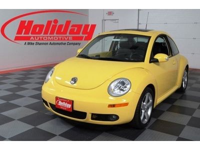 2006 vw volkswagen new beetle bug 59035 miles leather moonroof sunroof yellow