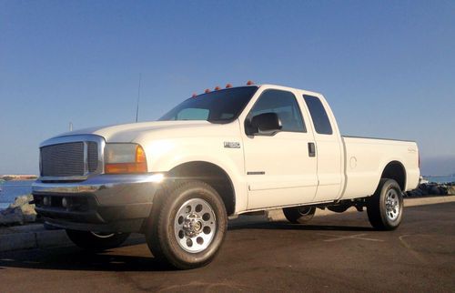 No reserve! 2001 ford f350 4x4 7.3 diesel extra cab long bed *biodiesel wvo svo*