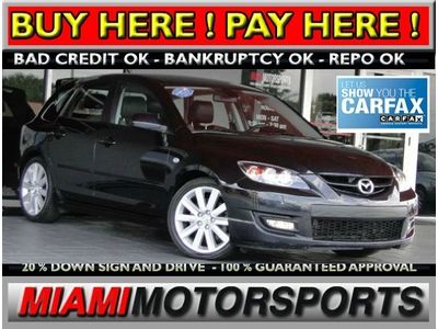 We finance 08 mazda 3 abs brakes a/c alloy wheels am/fm/cd well equip.