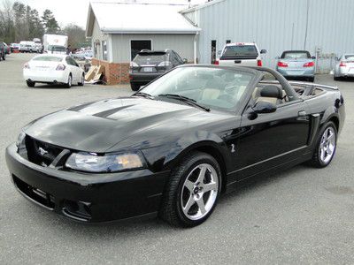 2003 ford mustang svt cobra rebuilt salvage title cobra super charged, repaired