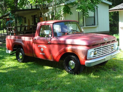 1963 ford f-100 hot rod shop truck pick up, image 1