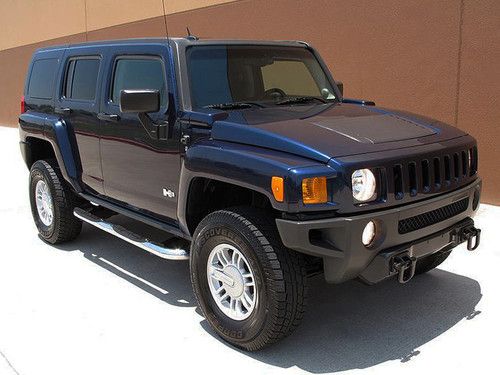 08 hummer h3 luxury awd 3.7l i5 leather seats cd changer 16"