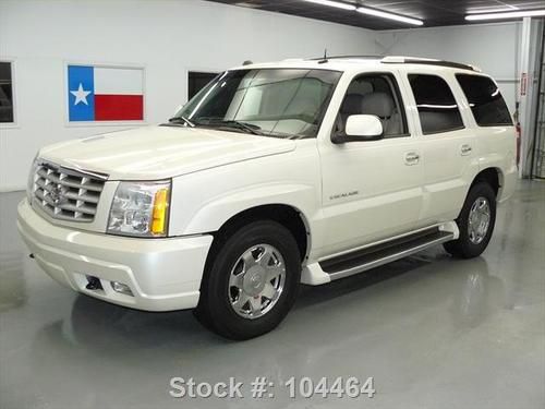 2004 cadillac escalade 7-pass htd leather bose only 78k texas direct auto
