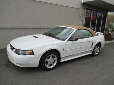 2001 ford mustang convertible v6 low miles warranty guaranteed credit leather