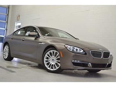 Great lease/buy! 14 bmw 640xi gran coupe individual lighting cold weather nav