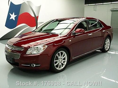2008 chevy malibu ltz heated leather sunroof only 36k texas direct auto