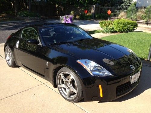 2003 nissan 350z touring black on black automatic with twin turbo