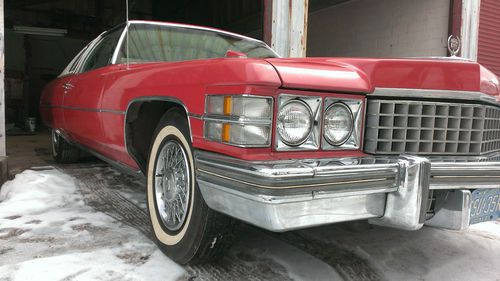 1974 cadillac coupe deville only 50,665 miles