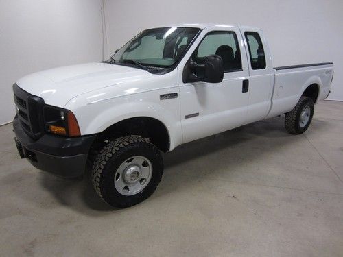 06 ford f250 6.0l turbo diesel xl 4x4 extcab long co owned 80pics