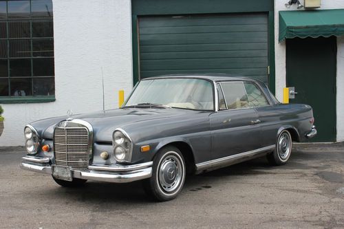 1969 mercedes benz 280se sunroof coupe***no reserve***