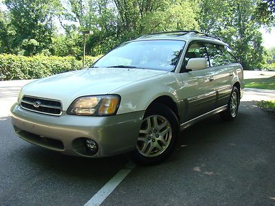 2000 subaru legacy outback limited leather sunroofs all wheel drive no reserve !