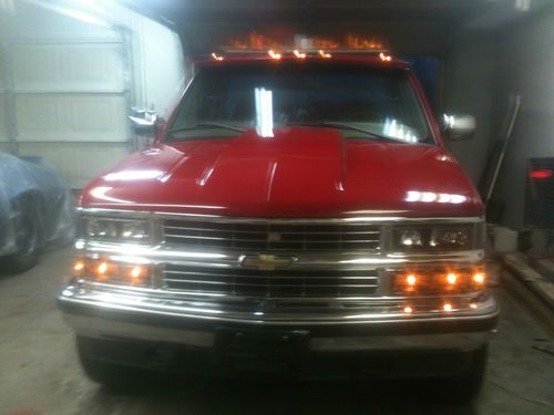 1999 chevrolet 3500 tow truck wrecker 4x4