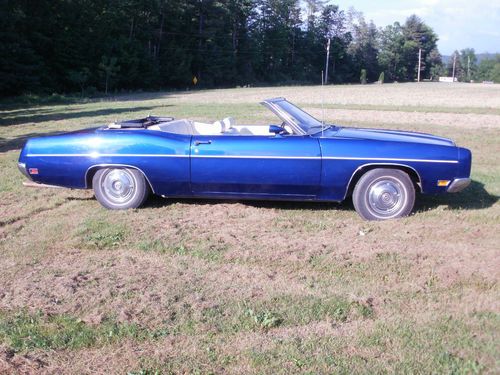 * 1970 * ford galaxie convertible - xl - no reserve auction!!  will sell!