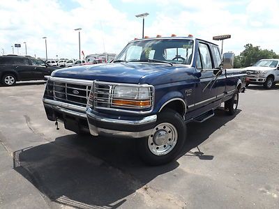 97 ford f-250 xlt power stroke 7.3 diesel,auto trans,extended cab, long bed, 4x2