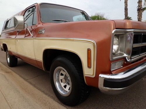 1977 gmc silverado sierra classic deluxe special fully loaded truck no reserve!