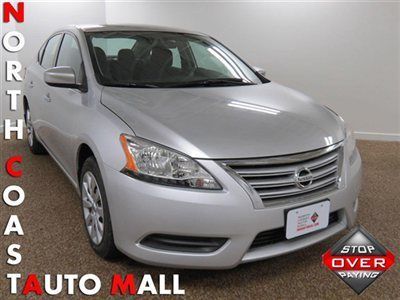 2013(13)sentra sv silver/gray fact w-ty only 6k cruise abs mp3 save huge!!!