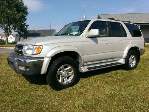 2000 toyota 4runner sr5 4x4 no reserve extra clean!
