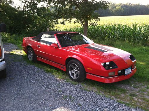Purchase used 1989 Chevrolet Camaro Iroc-Z Convertible 2 ... Purchase used 1989 Chevrolet Camaro Iroc-Z Convertible 2 ...
