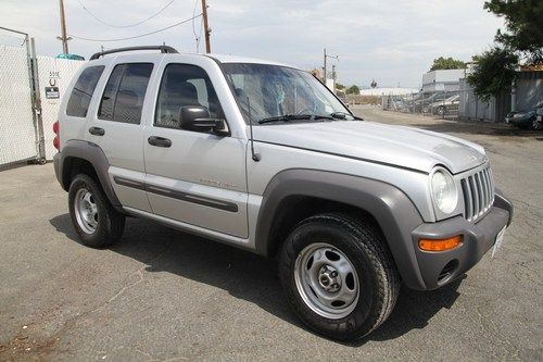 2002 jeep liberty sport 2wd automatic 6 cylinder no reserve
