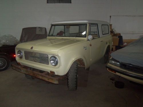1969 international scout 800 restoration project complete twin stick diff nice