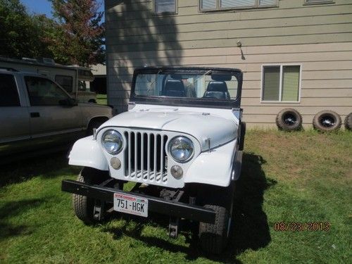 1963 Jeep Willies Cj5A with T90 trans and dauntless v6 original steel body, US $12,000.00, image 1