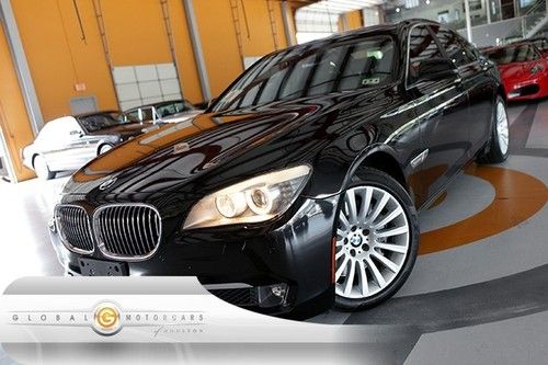 10 bmw 750i luxury convenience 50k nav pdc entry-drive comfort-seats roof 19s