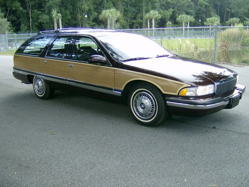 95 woody station wagon 27k one owner miles leather 3 seats super nice no reserve