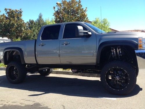 2009 chevy silverado duramax diesel lifted pickup