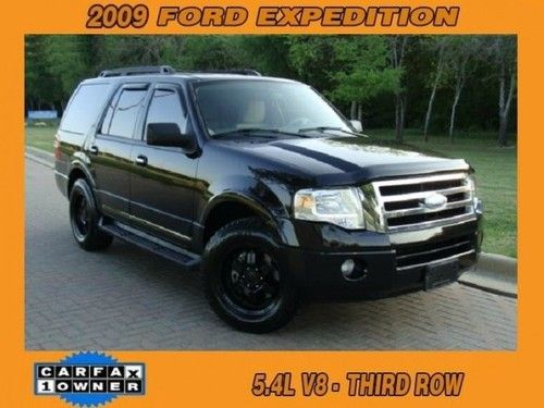 2009 ford expedition el 2wd xlt power seats, power windows, clean carfax report