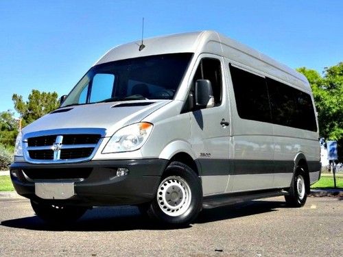 No reserve 2008 dodge sprinter van 2500 crd mercedes 3.0l diesel | 12-16 pass