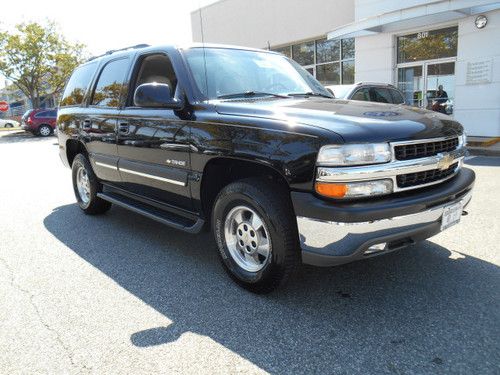 2002 chevy tahoe lt 3rd row seat clean carfax one owner