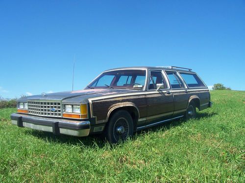 1986 country squire lx-only 2 owners-no reserve