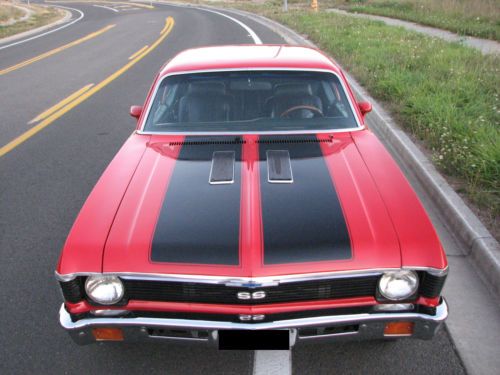 1972 chevrolet nova ss clone / chevy ii / street race / custom muscle car