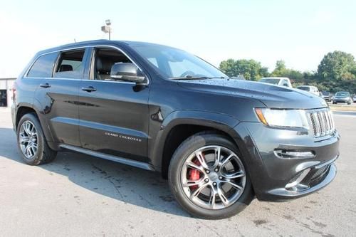 2012 jeep grand cherokee srt8 suv black 6.4l v-8 cyl 1 owner 470hp automatic 4wd