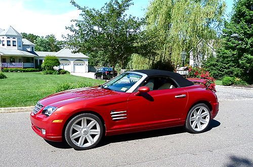 2006 chrysler crossfire limited convertible