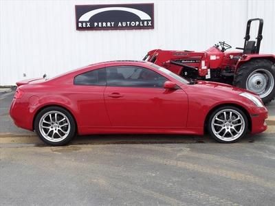 2006 infiniti g35 / low mileage / coupe / leather / mp3 / sunroof / red / clean