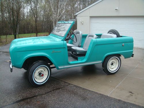 Rare 1966 ford bronco u13 real factory roadster rare