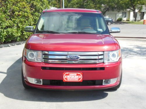 Ford flex - panoramic vista roof - no reserve -  leather - redfire metallic -