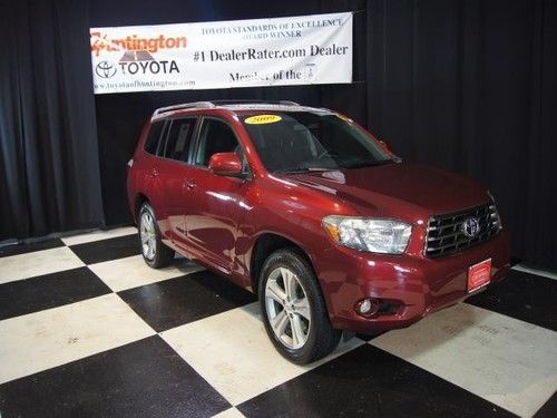 Highlander sport sunroof alloy wheels power driver&#039;s seat