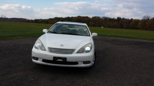 2003 white lexus es300 3l v6 clean title &amp; report 91/100 rating ready to ship!!!
