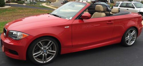 2010 bmw 135i convertible, m-sport, comfort and cold weather packages.