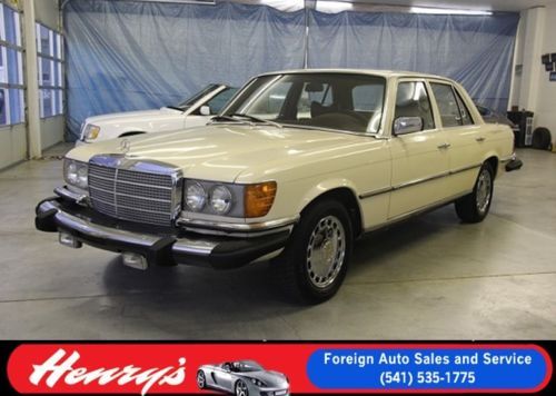 1979 mercedes 300sd turbo diesel w116 sedan