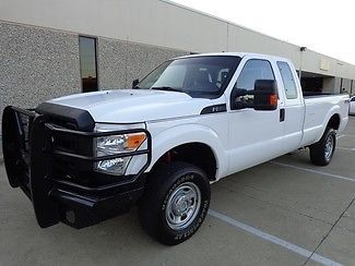 2011 ford f350 xl power package super cab long bed-6.2 liter v8-4x4-no reserve
