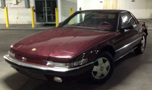1990 buick reatta coupe ---very rare 137k miles burgundy las vegas trades