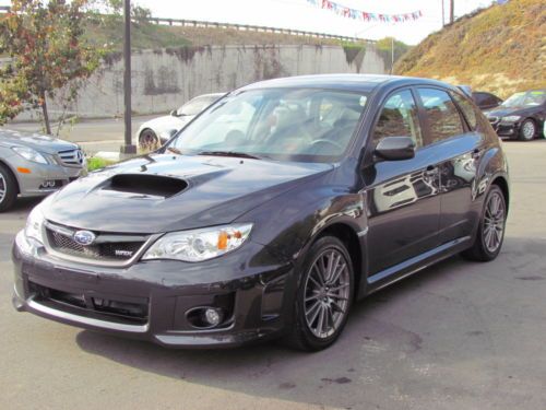 Wrx limited moon roof navigation 5k miles one owner salvage w history pics mint